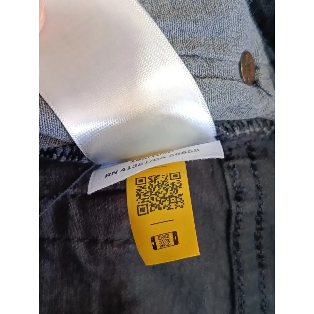 Polo Ralph Lauren Men's Dark The Hampton Relaxed Straight Jeans Zip Size 42 x 30